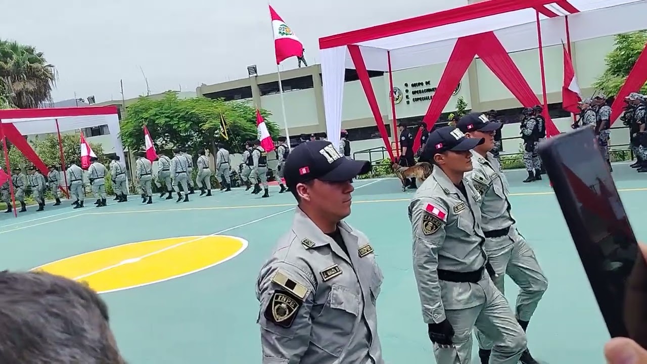 Dia del servidor Penitenciario 46 aniversario, base GOES
