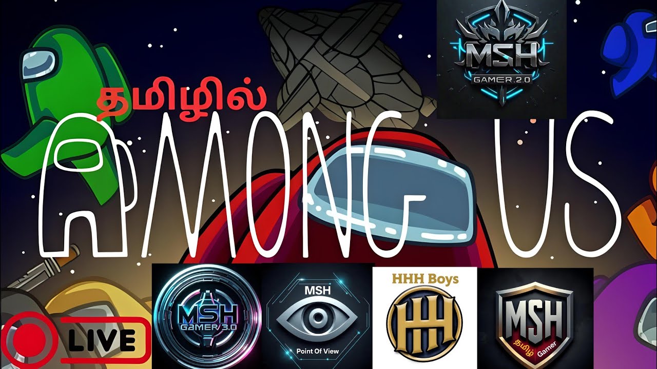 AmongUs Live With SUBSCRIBERS Gameplayதமிழில் 