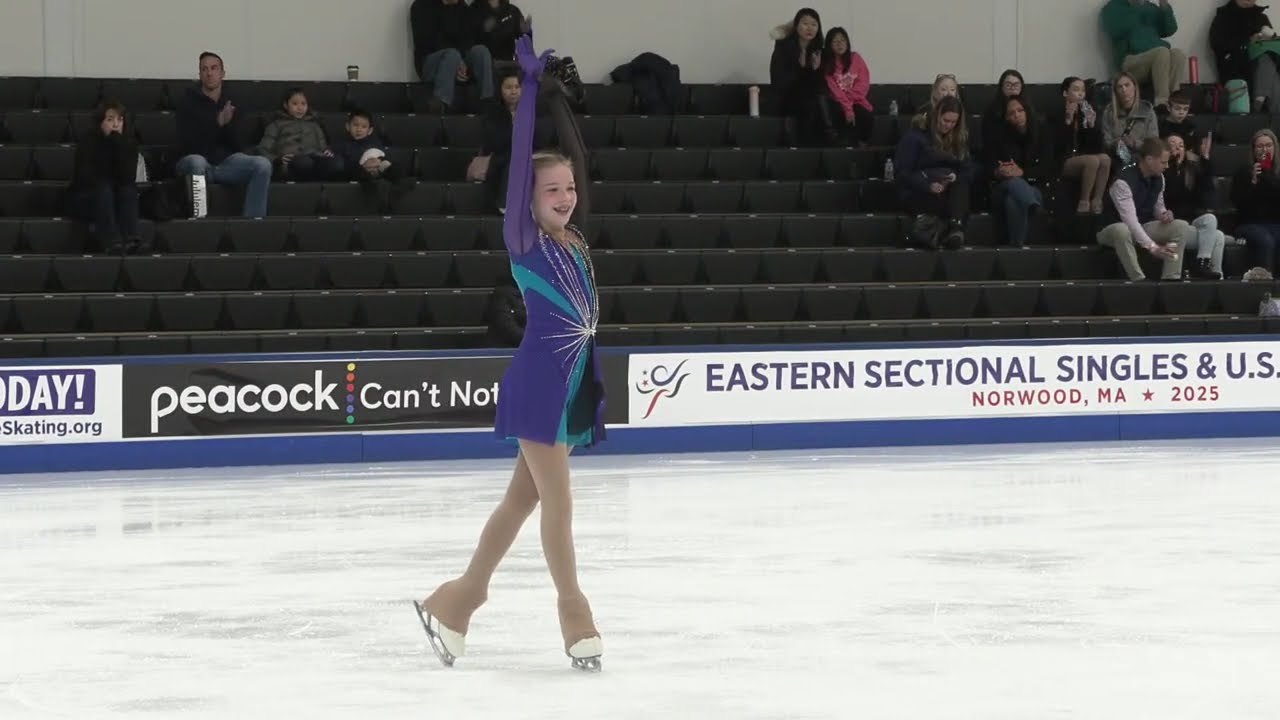 Talia Russell | Juvenile Girls Free Skate | 2025 Eastern Sectional Singles & US Pairs Final
