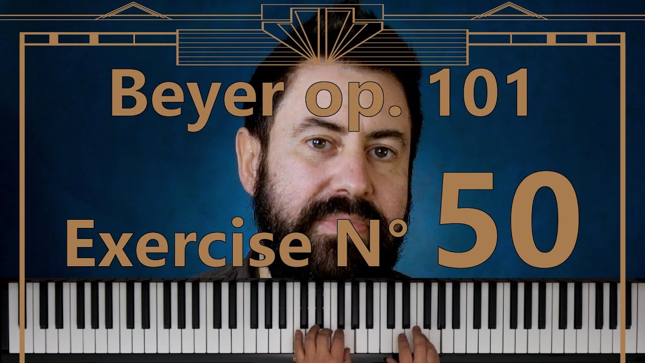 Piano tutorial - Beyer Op. 101 esercizio N° 50