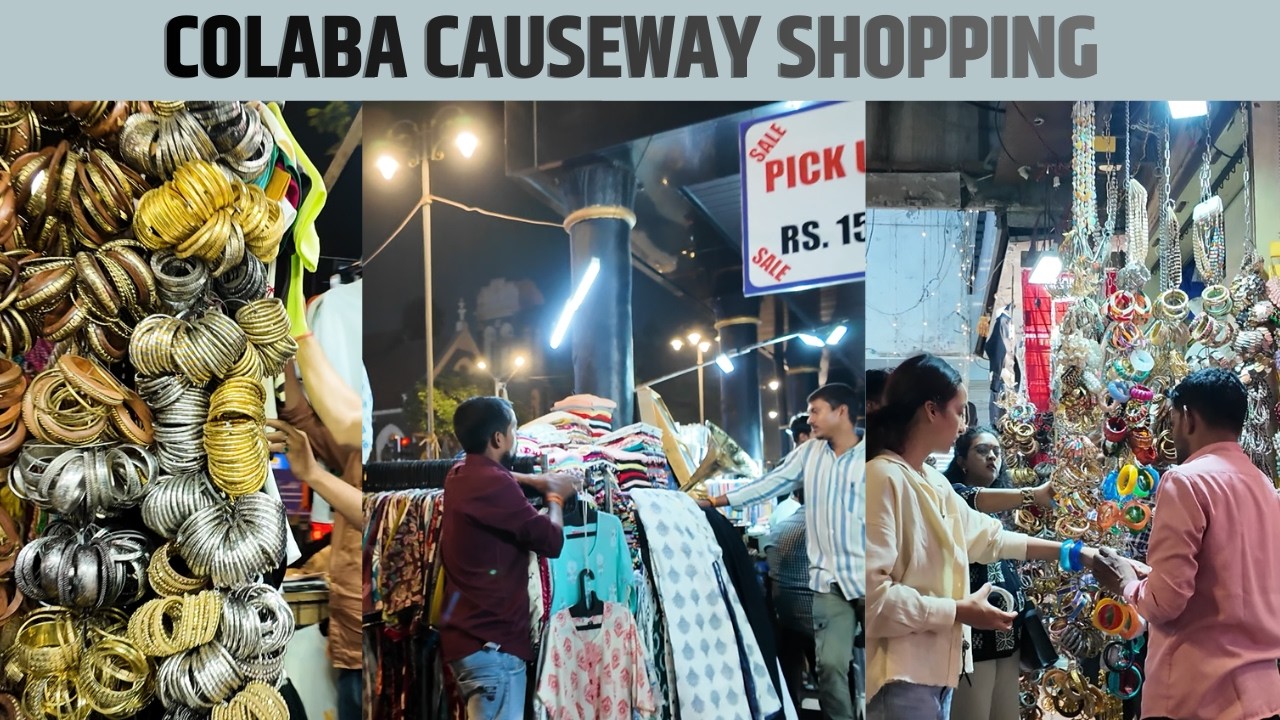 COLABA CAUSEWAY SHOPPING | Summer Collection 2025 | Best Street Shopping in Mumbai