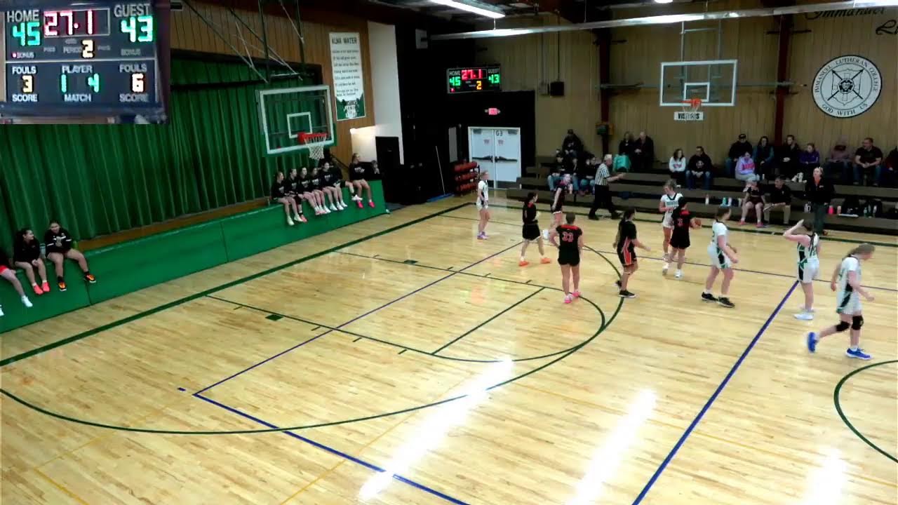 Immanuel Lutheran Lancers vs Osseo-Fairchild Thunder JV Girls Basketball