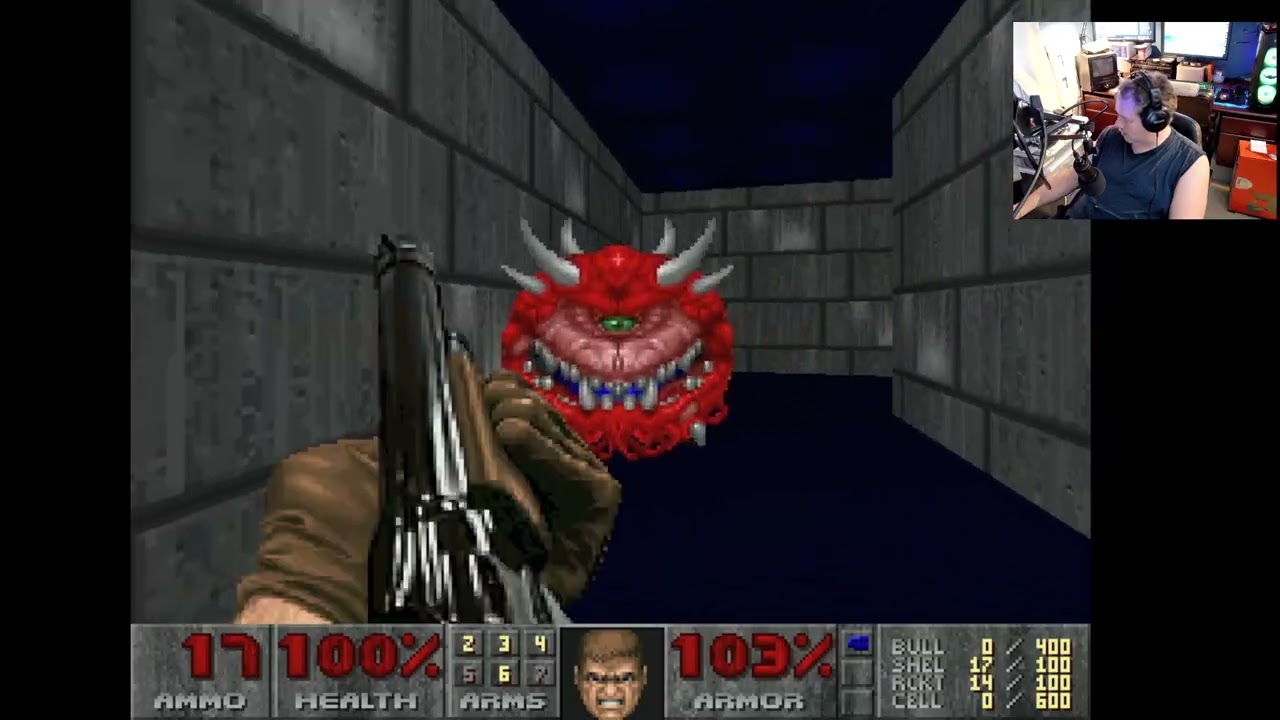 First Time Play of DOOM The Shores of Hell M4: Deimos Lab Final | DOOM95