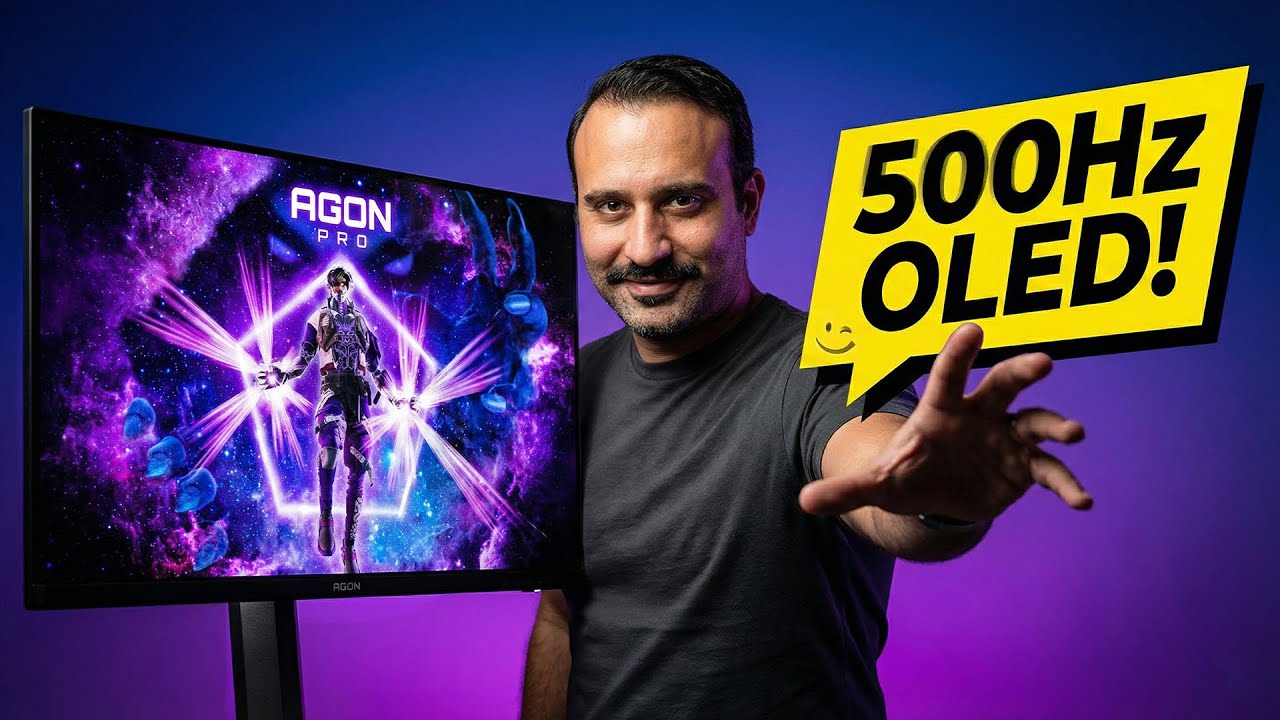 Parasına Değer mi? 2K 500Hz AOC AGON PRO QD-OLED Monitör 😮