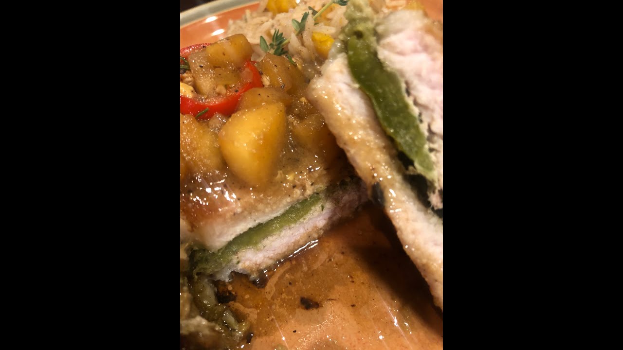 Bajan Pork Chops on Field Goods Kitchen