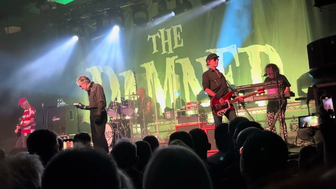 The Damned Curtain Call 1 live Barrowland Glasgow 2024