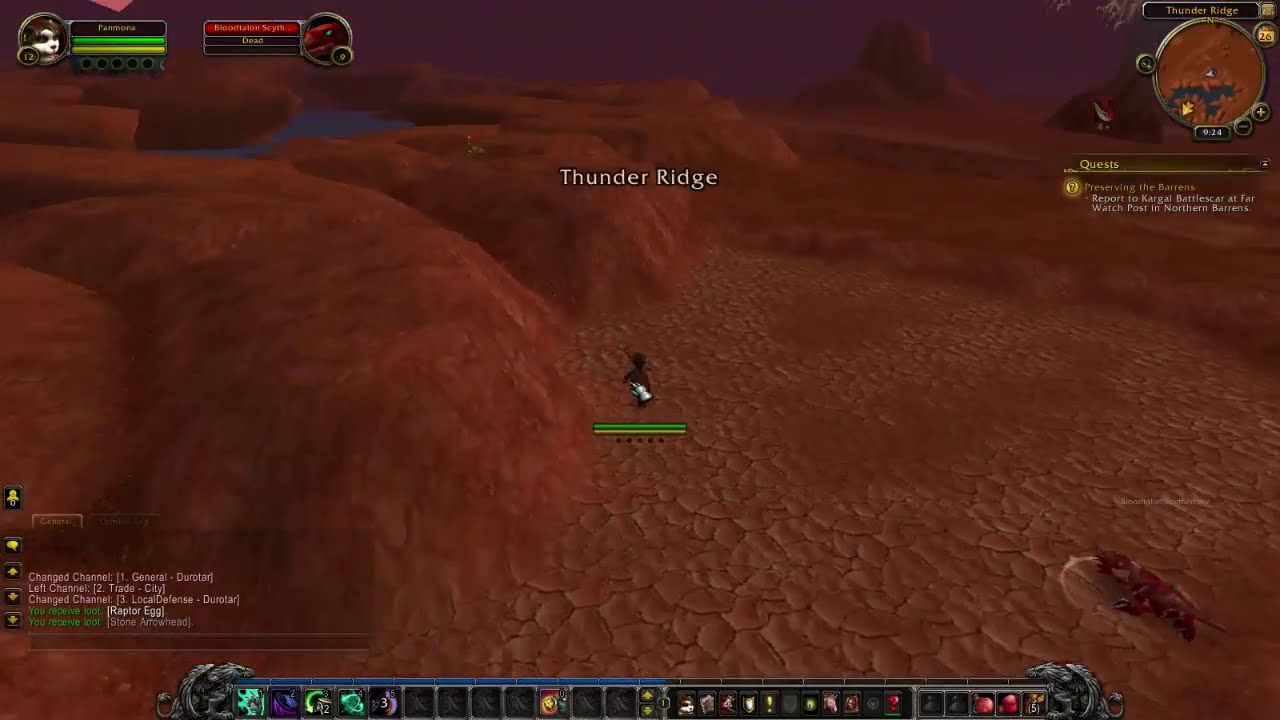 Preserving the Barrens - World of Warcraft Quests ( WOW )
