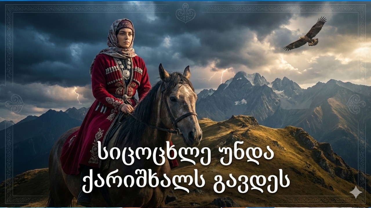 სიცოცხლე უნდა ქარიშხალს გავდეს~ Sicocxle unda qarishxals (AI Cover Music) 2026 ქართული სიმღერები 🇬🇪🎶