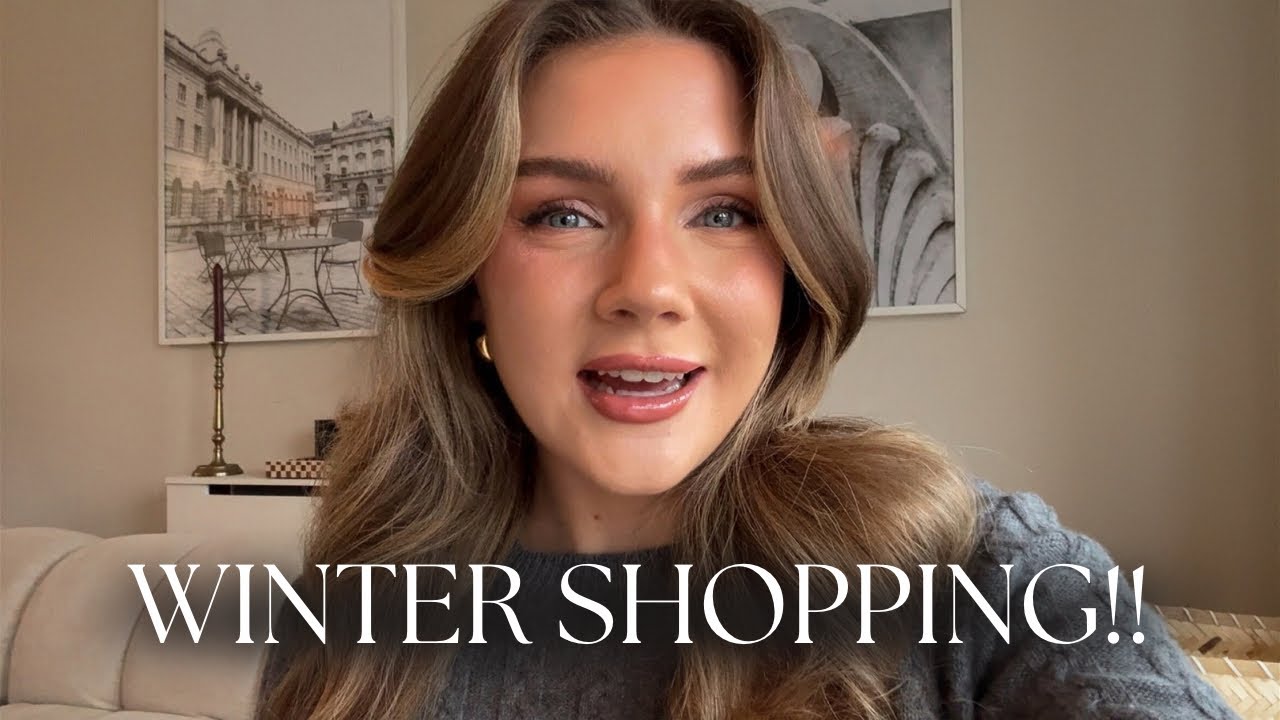 COME WINTER SHOPPING WITH ME TO H&M & MARKS & SPENCER | PLUS PACKING FOR DUBAI!
