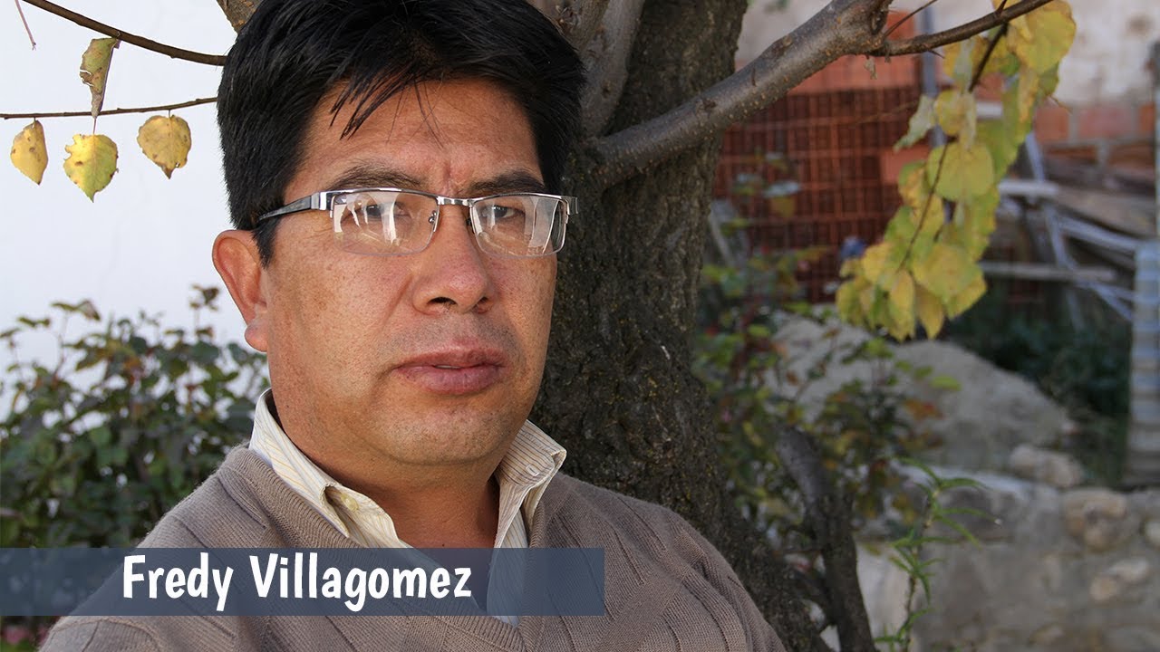 Conoce a Fredy Villagomez uno de los docentes de Autonomías Indígenas en Bolivia