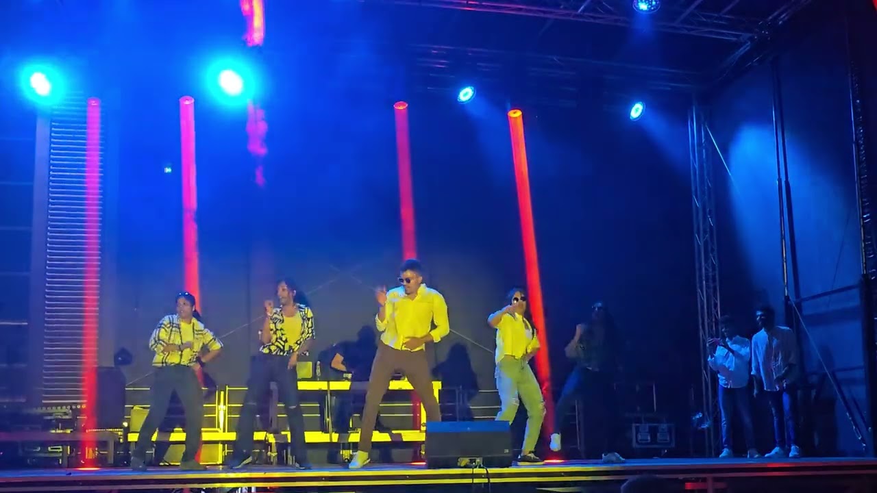 Indian students pop dance in Germany
