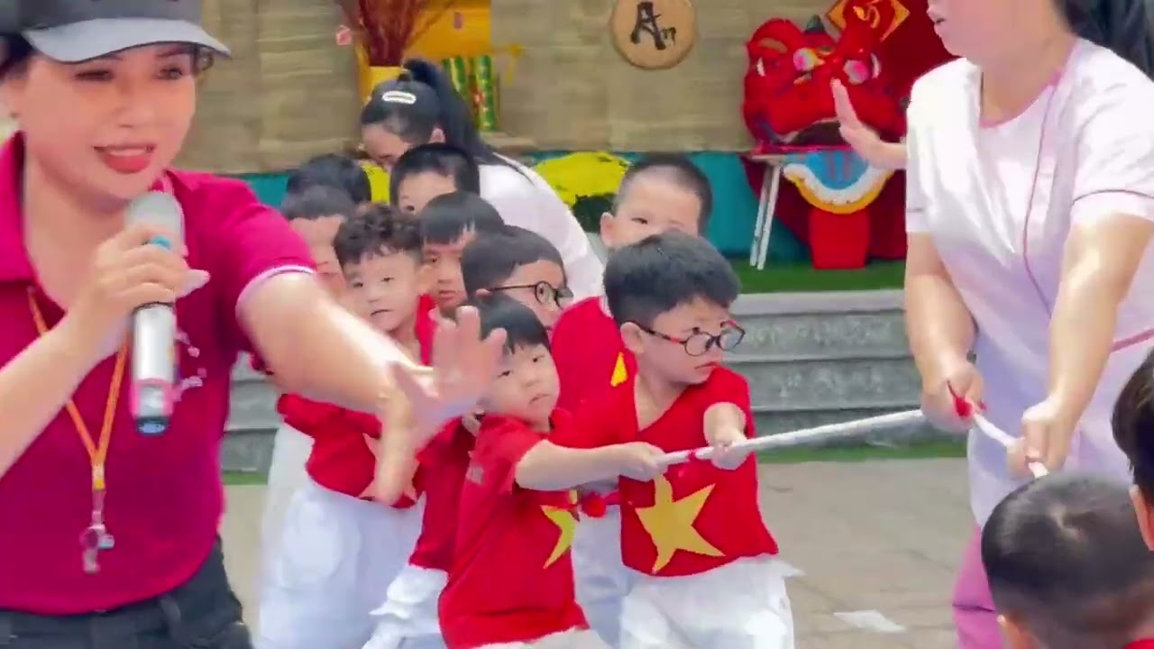 UBND Phường An Lạc - trường mầm non Bình Trị Đông B - Năng lượng mới cả ngày vui Khối Chồi-Kéo co