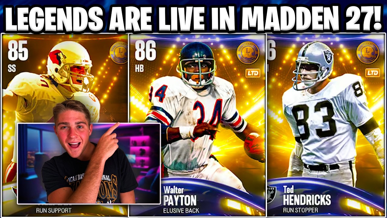 ЛЕГЕНДЫ УЖЕ В MADDEN 27! 82 OVERALL TEAM BUILDER EVO УЖЕ ЗДЕСЬ! НОВЫЕ ПАКЫ + МНОГОЕ ДРУГОЕ!