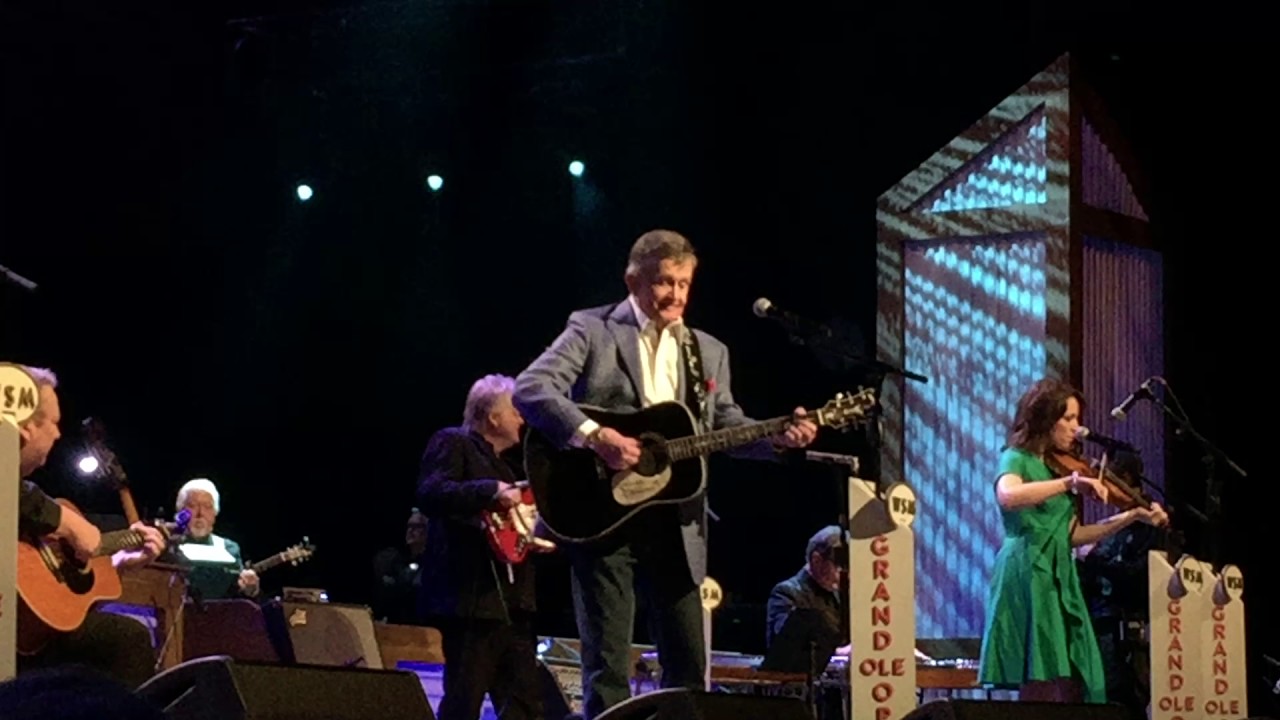 Walk Out Backwards by Bill Anderson LIVE at the Grand Ole Opry!