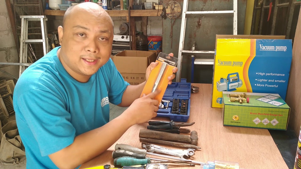 Basic Tools for Split Aircon installation