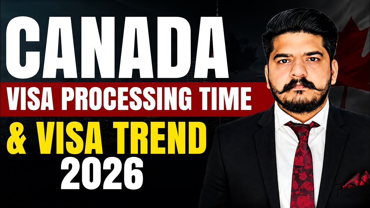 Canada Big Update | New Processing Time and Visa Trend | Canada Visa Update