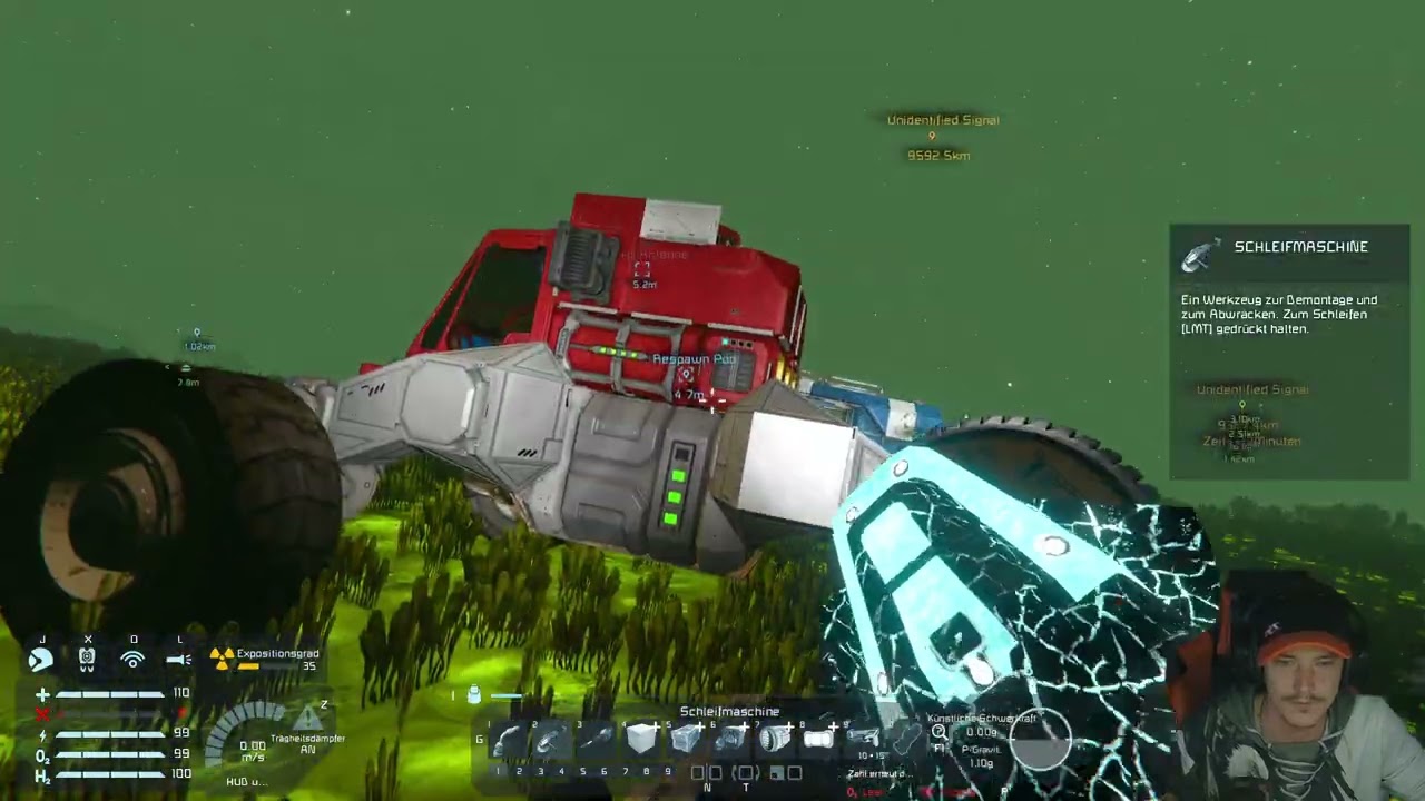 Space Engineers Neustart PvE Ausheben der Projektion
