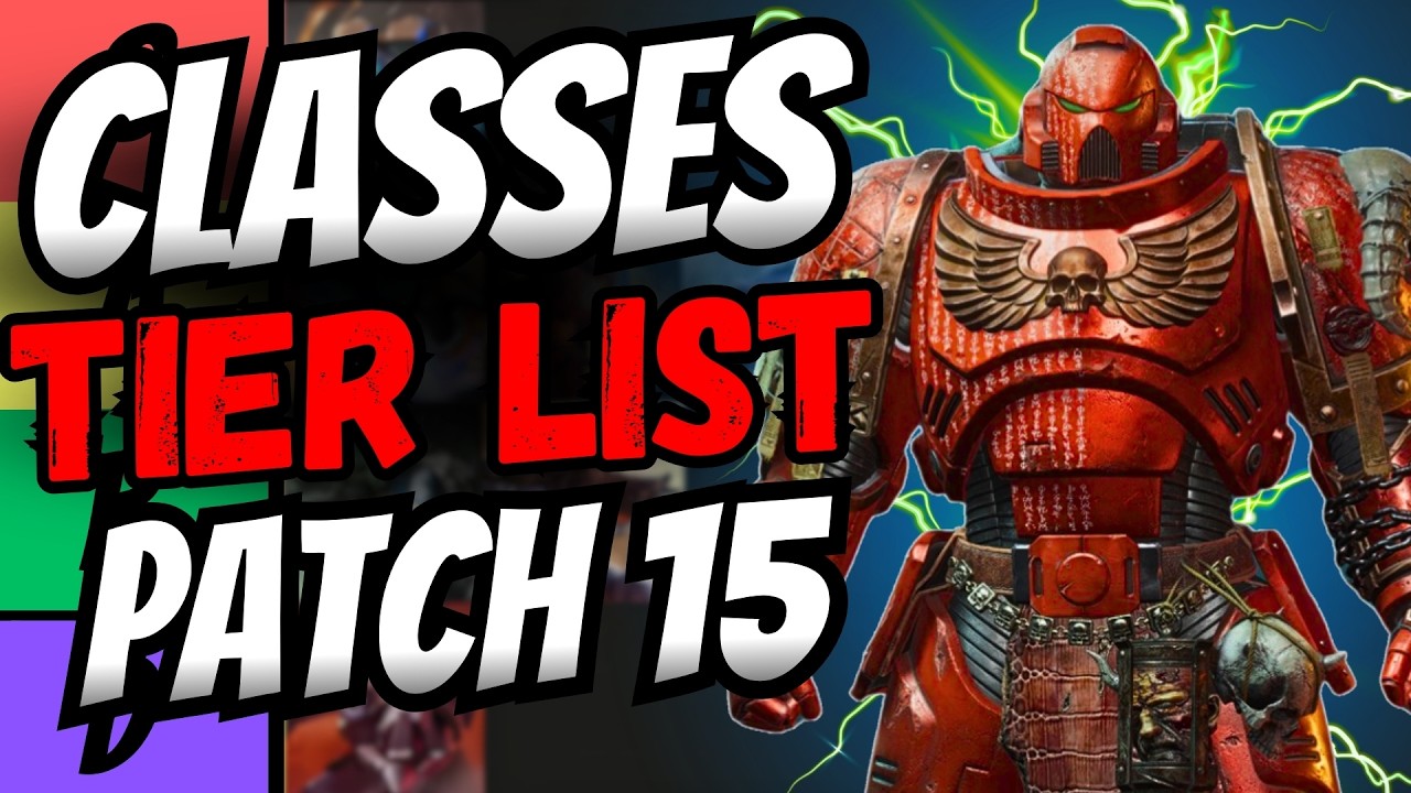 RANKING Every Class in Space Marine 2 Patch 15
