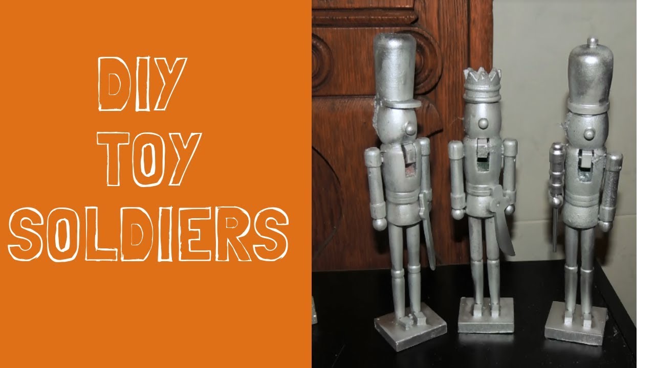 **DIY toy soldier**| Dollar Tree DIY| Christmas Cheap DIY| Adventures by Kayla