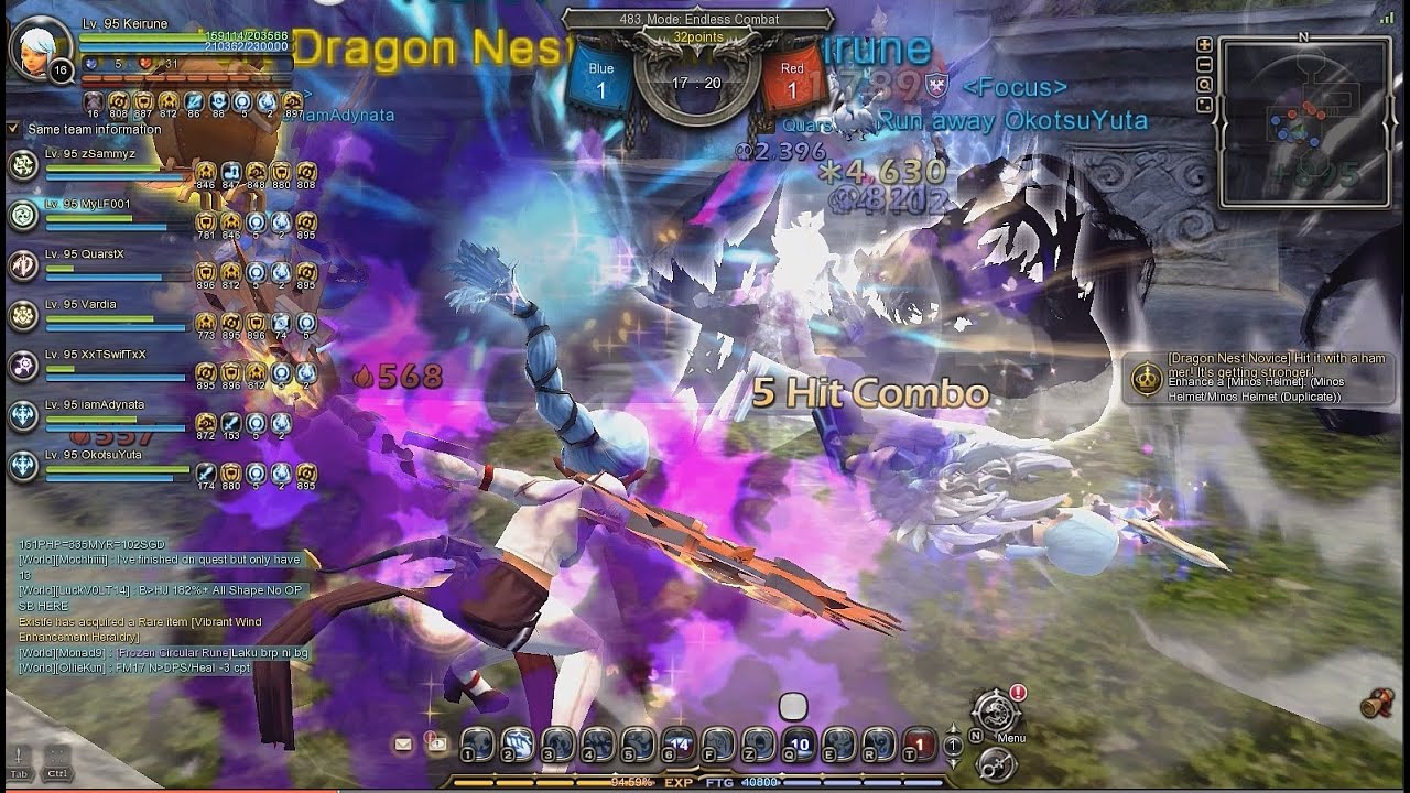 Dark Summoner PvP Respawn Mode #1 | Dragon Nest SEA