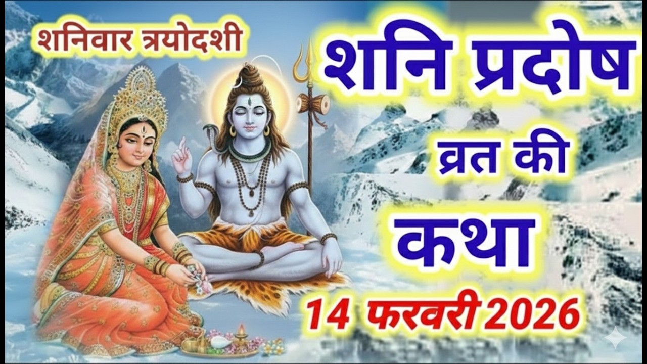 Shani Pradosh Vrat Katha | शनि प्रदोष व्रत कथा | Pradosh Vrat Katha | Shanivar Pradosh ki katha