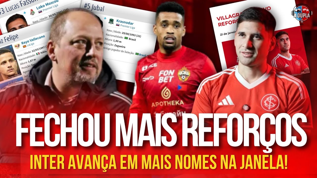 🔴⚪️ Inter: Zagueiro a caminho! | Villagra estreia quando? | Alerrandro é esperado