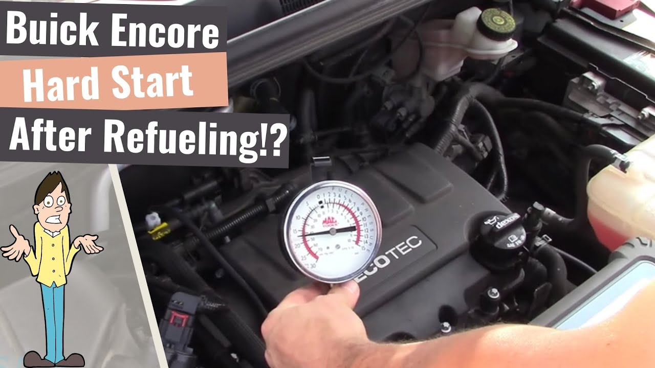 Buick Encore: No Start After Getting Gas?!