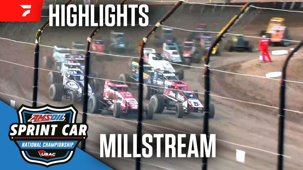 USAC Sprints at Millstream Speedway 6/29/25 | Highlights
