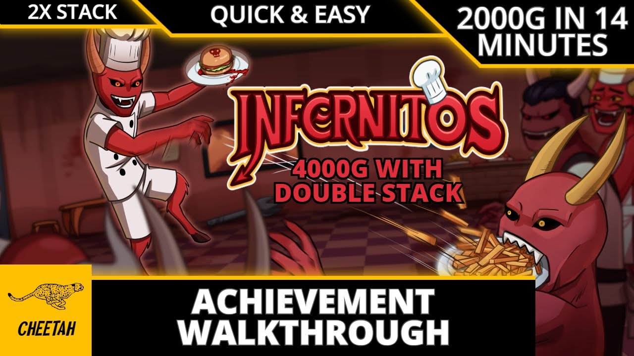 Infernitos - Achievement Walkthrough (2000G IN 14 MINUTES) QUICK & EASY 4000G STACK