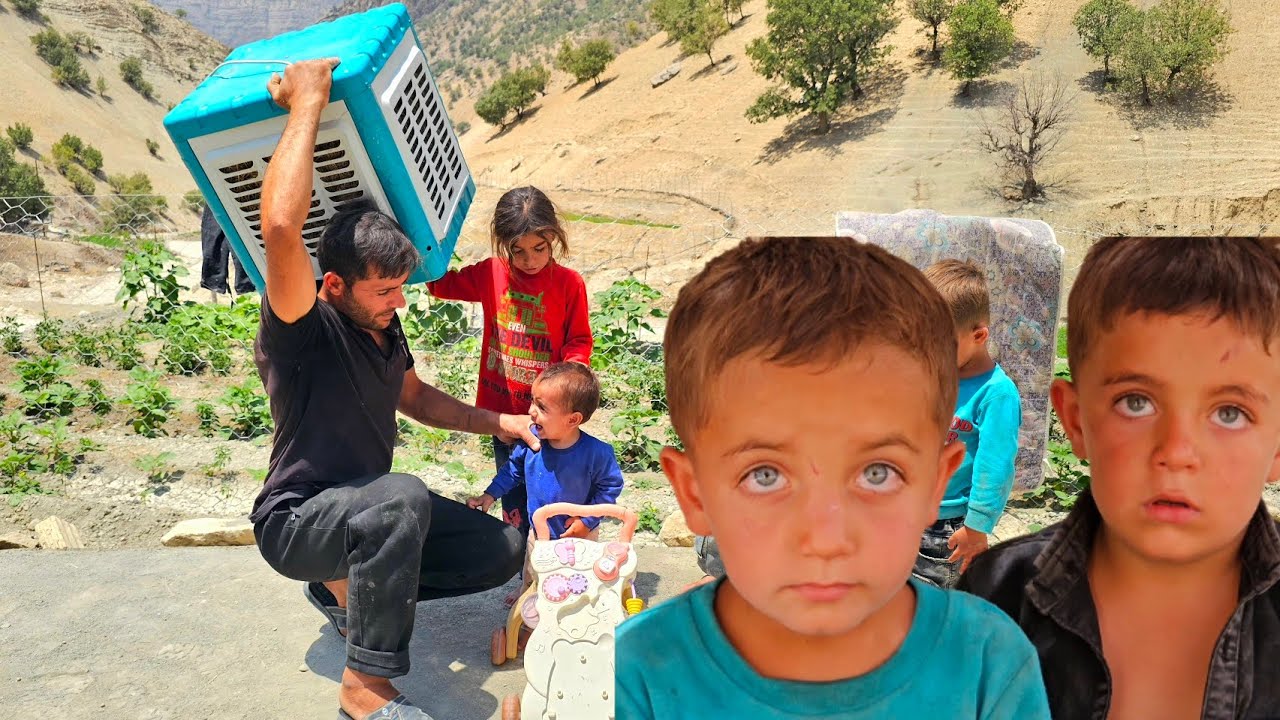 🌿 Alone but Not Weak: Salahuddin’s Care for His Children While Fatemeh Heals 🌬️