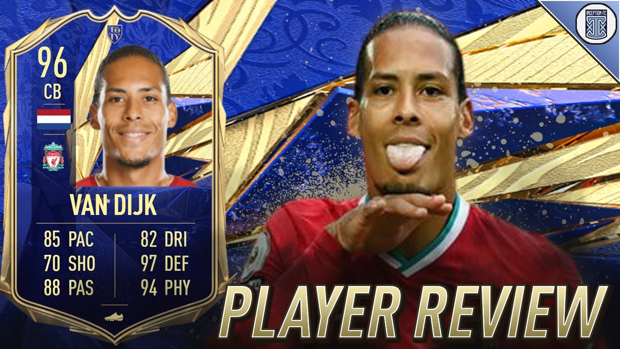 ЗАЩИТНЫЙ МОНСТР! &mdash; ОБЗОР ИГРОКА 96 TOTY ВАН ДЕЙКА! &mdash; FIFA 21 ULTIMATE TEAM