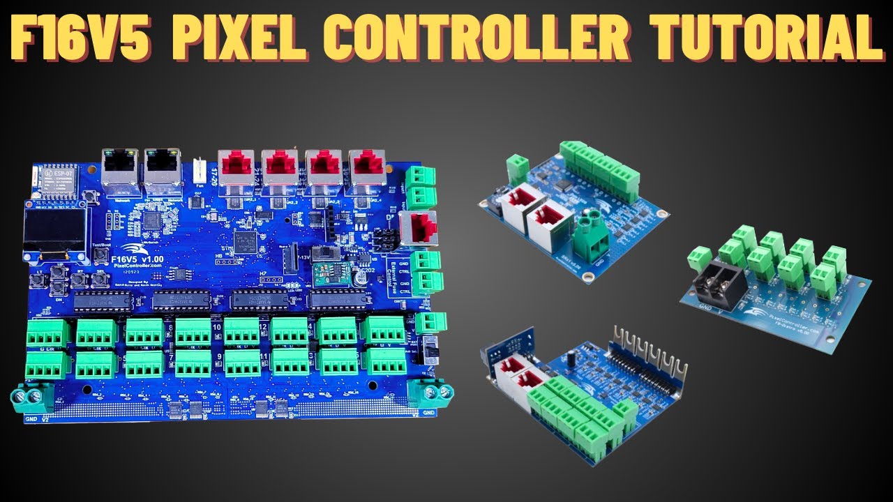 Falcon F16v5 Pixel Controller Full Tutorial (Part 1 of 2)