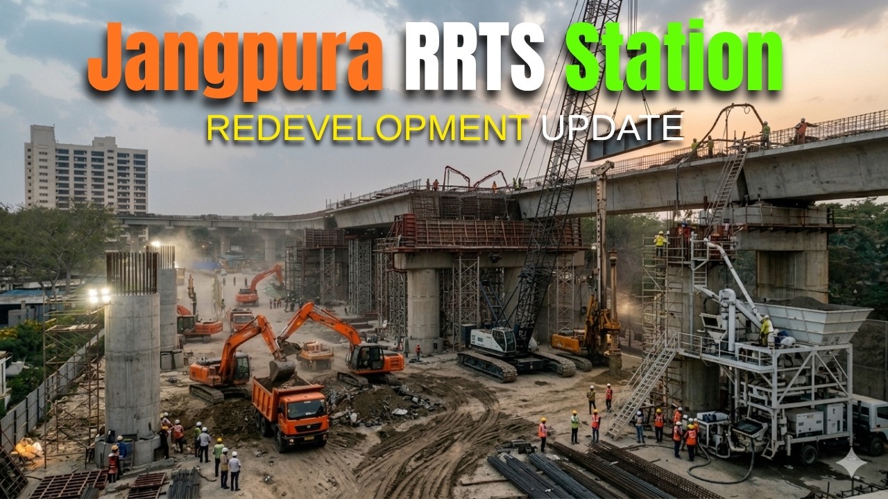 Jangpura RRTS station update | delhi meerut RRTS | jangpura RRTS | RRTS | April 2026
