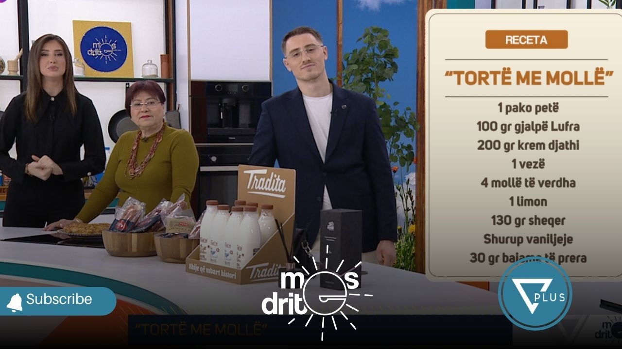 Tortë me mollë që shkrihet në gojë - Receta e shpejtë nga Zonja Florenca
