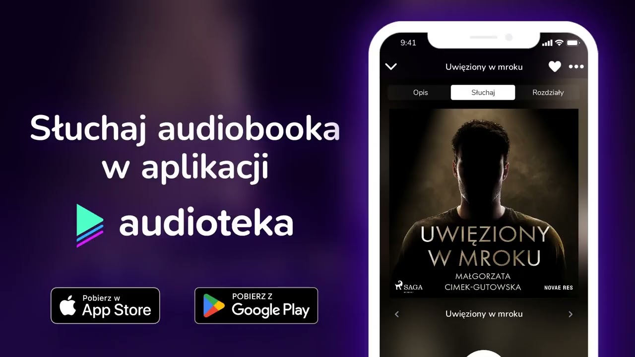 Uwięziony w mroku - audiobook |  Małgorzata Cimek-Gutowska (czyta Krzysztof Plewako-Szczerbiński)