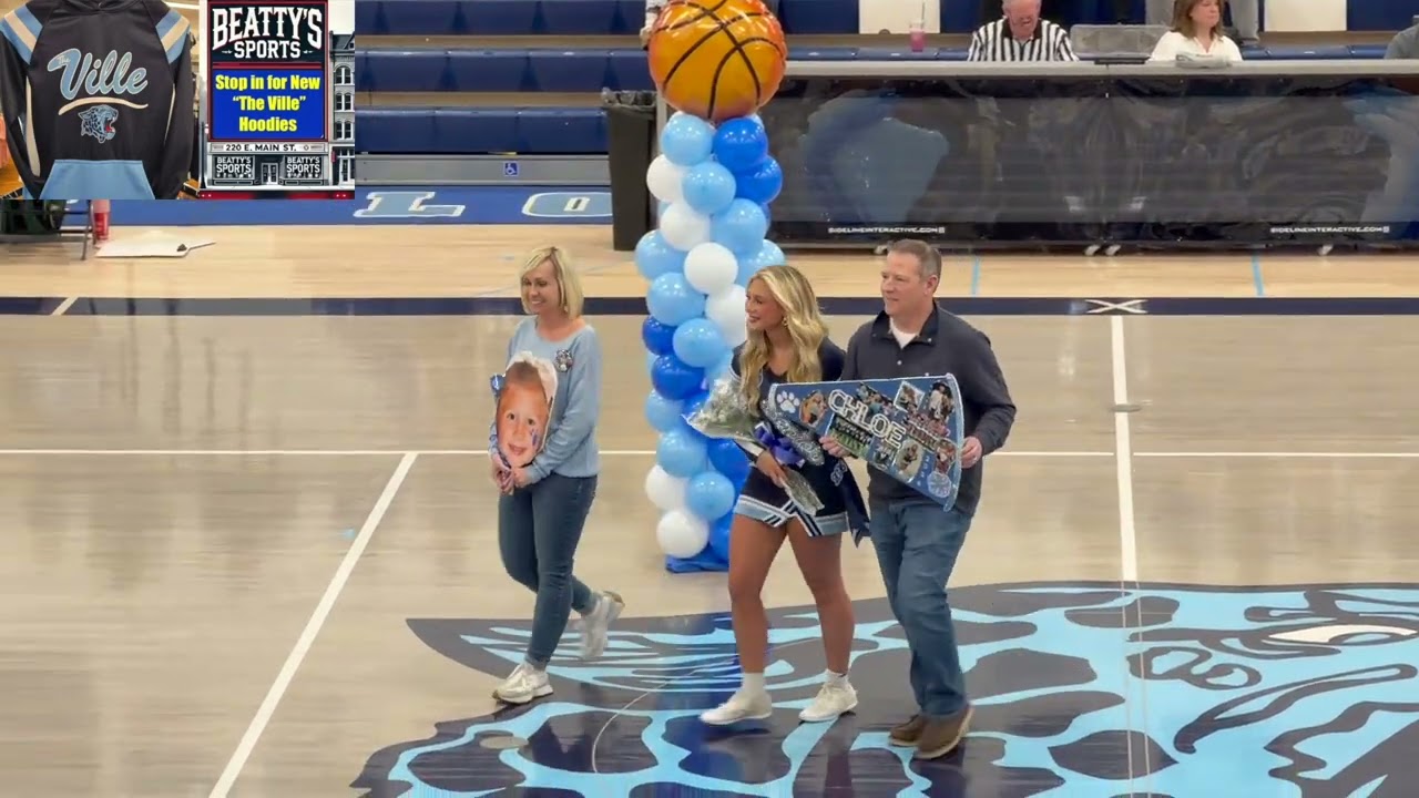 Louisville Leopards Cheerleading Senior Night 2026