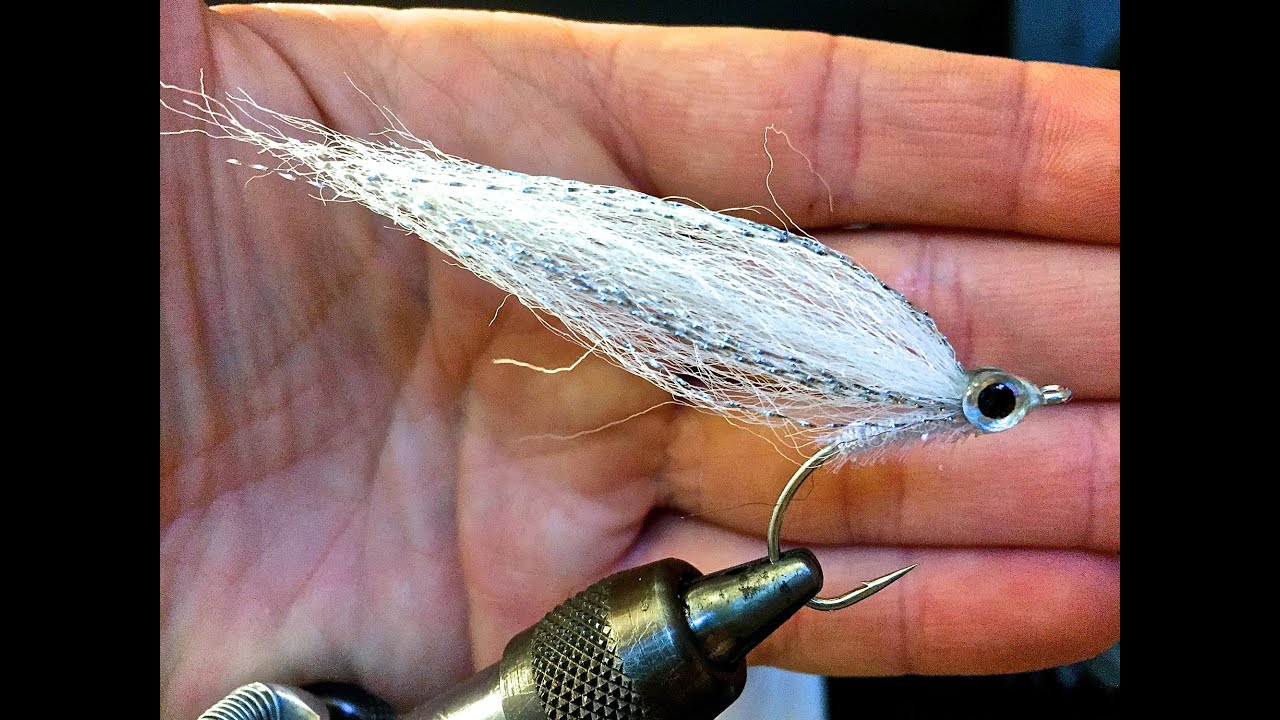 Как вязать Glass minnow - стример для соленой и пресной воды