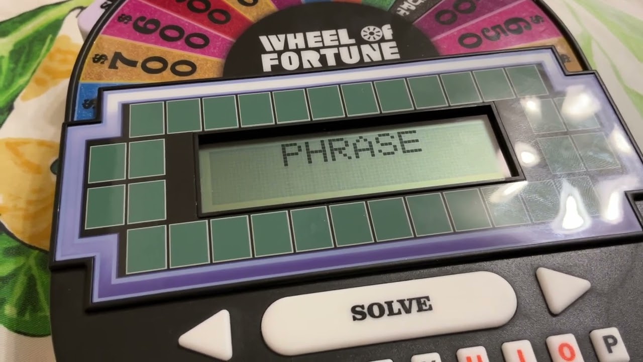 Wheel of Fortune: The Electronic Series (Episode 1) (Part 1)