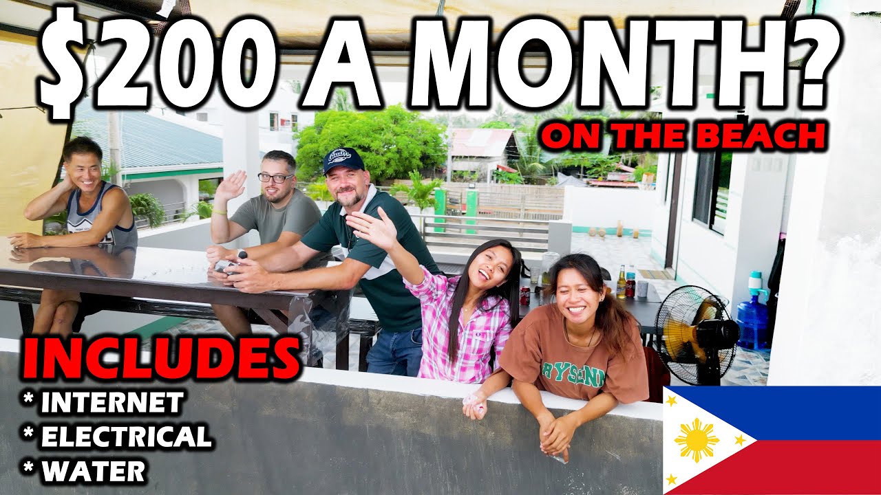 Army Veteran Rents On The Beach For $200 a month (With Utilities) Philippines