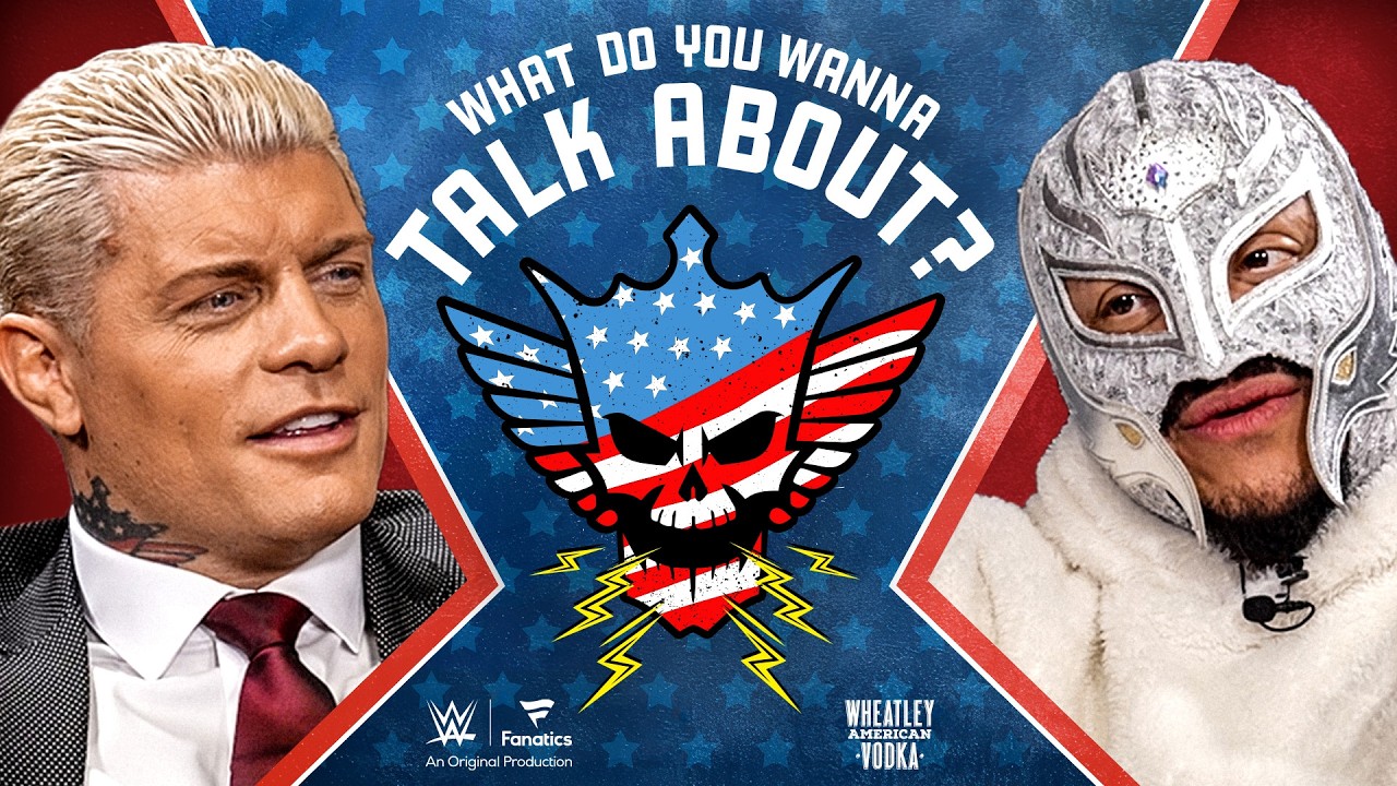 Rey Mysterio talks Dom’s neck tattoo and Aalyah’s in-ring training | What Do You Wanna Talk About?