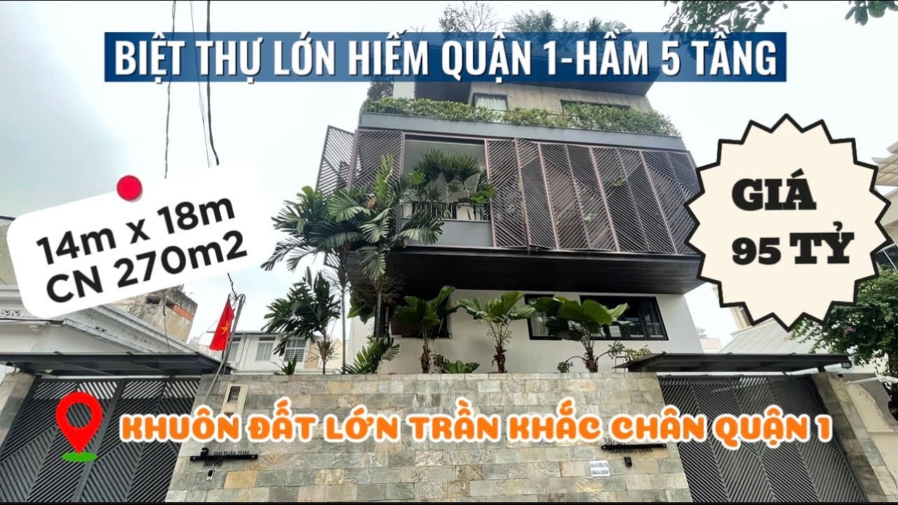 Gần 270m² Đất Trung Tâm Quận 1 – Loại Tài Sản Ngày Càng Không Còn