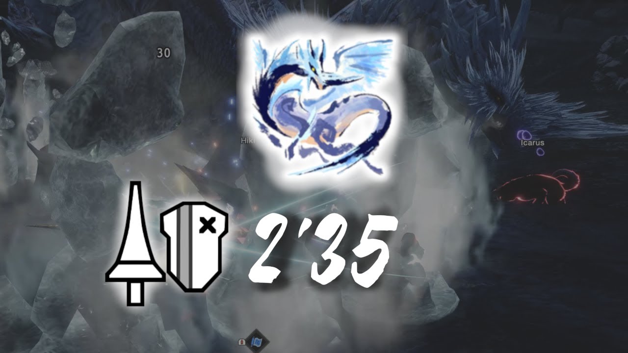 MHR Sunbreak - Velkhana Lance Solo [ 2'35