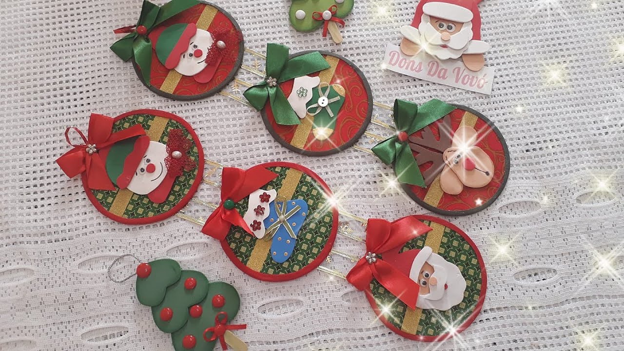 ENFEITE DE NATAL | RECICLANDO  CDS #donsdavovo