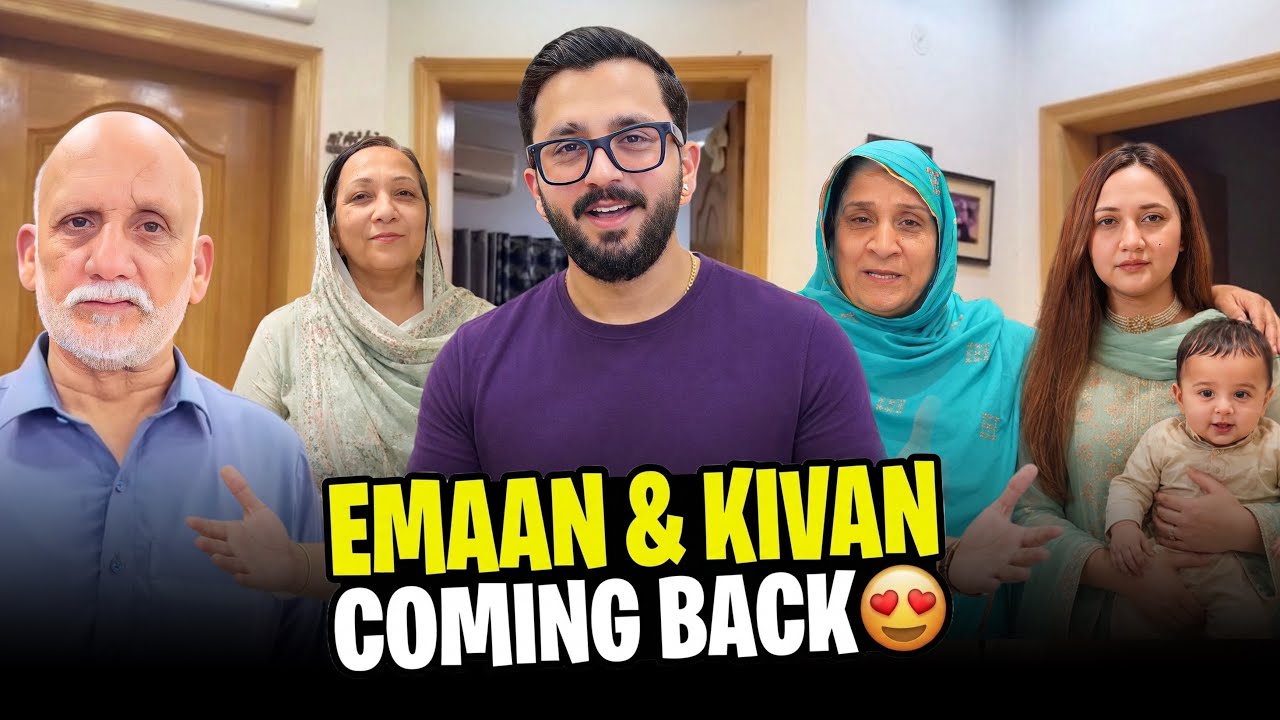 Rajab Arrives at Emaan&rsquo;s House | Emaan Coming Back
