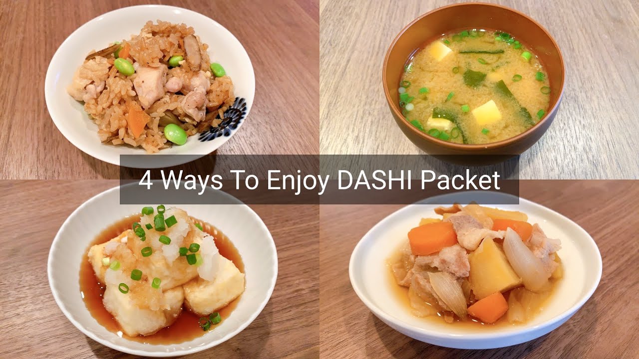 4 Easy Ways To Enjoy Japanese Dashi Packet Recipes