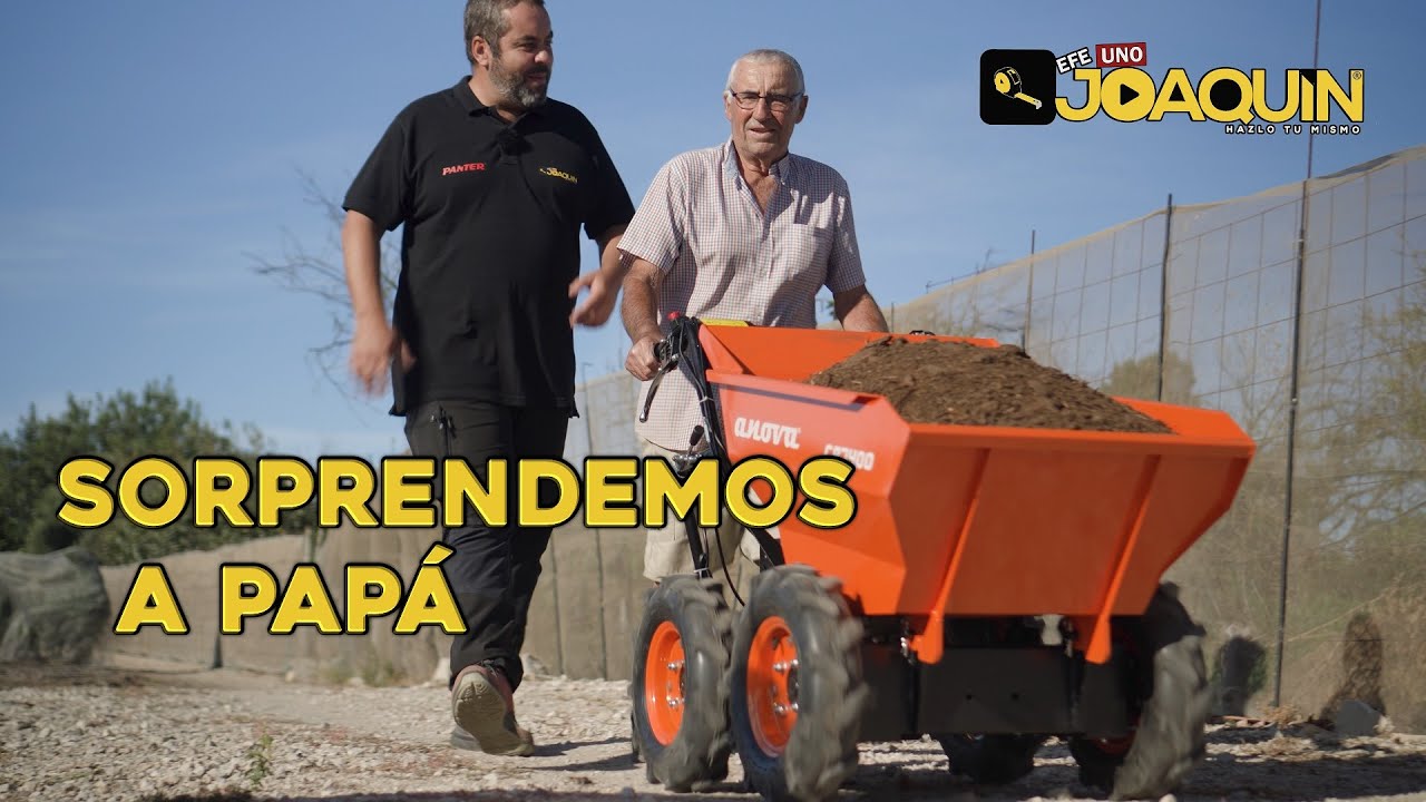 CARRETILLA A MOTOR ANOVA PARA HUERTO Y CONSTRUCCIÓN