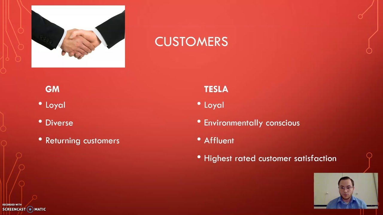 General Motors vs Tesla