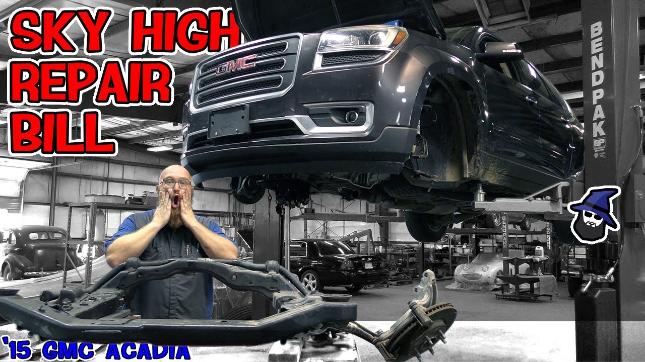 Used car insanity in the CAR WIZARD's shop! Why did the huge repair get approved on this '15 Acadia?