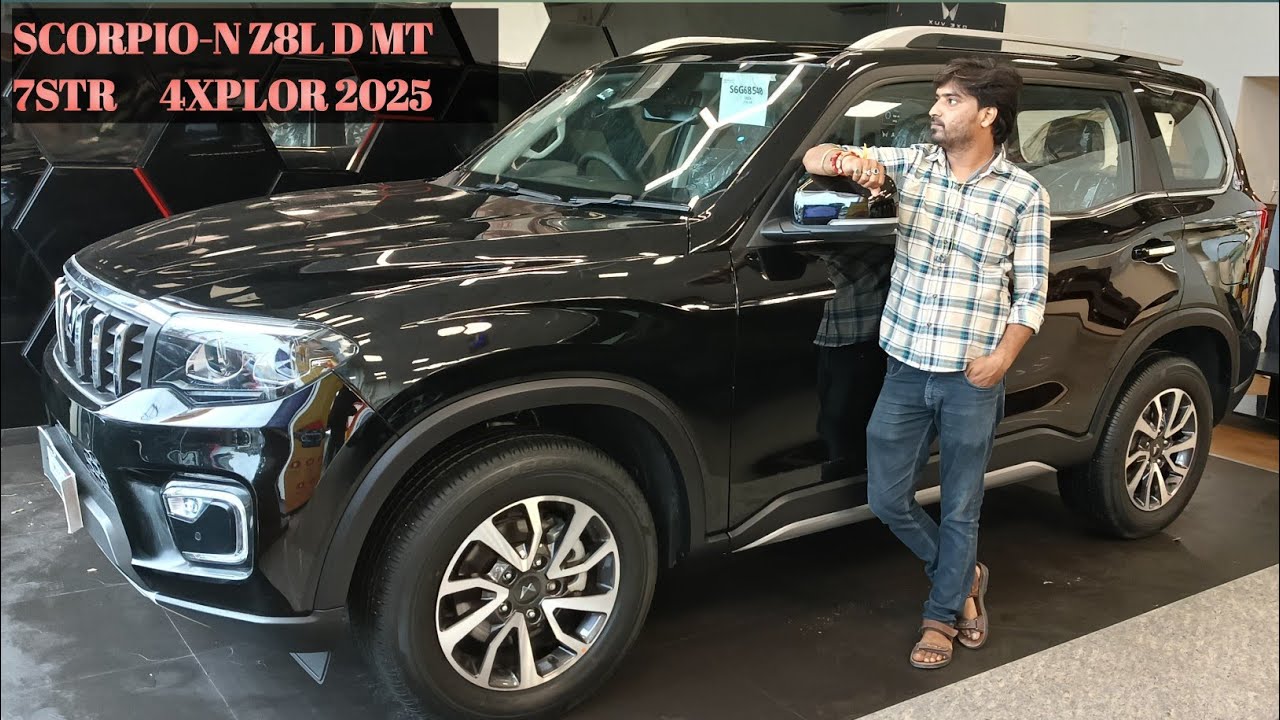 #Mahindra new Model Scorpio 🦂 N Z8L D MT 4WD 7STR 2025 ▶️@ajaykumaryadav4742🌅@yajay553