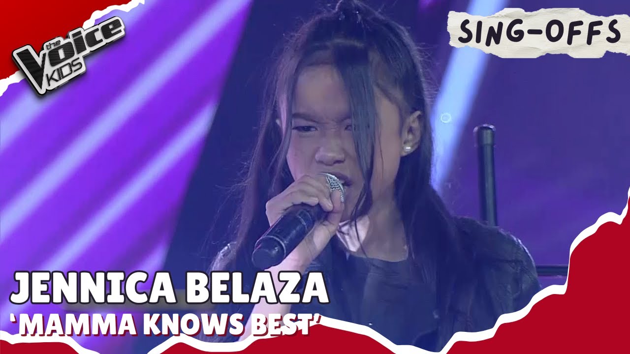 Jennica Belaza brings power and confidence to ‘Mamma Knows Best’! | The Voice Kids